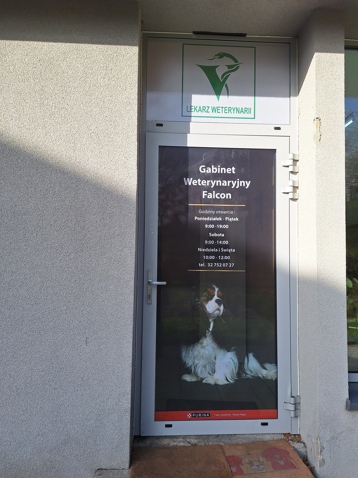 nowa witryna gabinetu